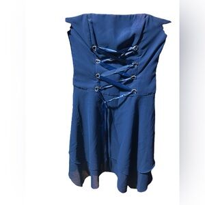 Jessica McClintock royal blue semi formal dress size 6